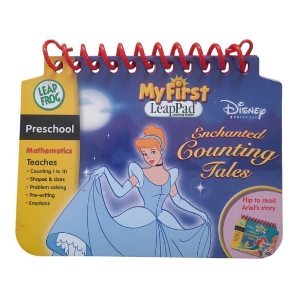 Leap Frog Disney My First LeapPad Enchanted Counting Tales Preschool BOOK ONLY - Picture 1 of 3